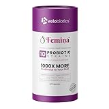 Femina Probiotic for Womens Health with Cranberry | US Patent Delivery Technology | Once Daily Supplement for Digestive, Gut & Intimate Health-Stable Shelf Life and Protection from Stomach Acid - 60