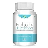 Fayro Probiotics+ Prebiotics Supplement 50 Billion Cfu for Women & Men with Prebiotics 150 mg | Probiotic Capsules for Digestion Support, Gut Health and Immunity