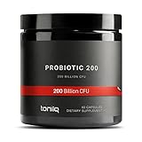 Toniiq 200 Billion CFU Probiotic Supplement 30 Verified Third-Party Tested Strains - Fully Shelf-Stable Probiotics Formula with Prebiotic Blend - Extended Release Capsules