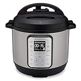 Instant Pot Duo Plus 9-in-1 Electric Pressure Cooker, Slow Cooker, Rice Cooker, Steamer, Sauté, Yogurt Maker, Warmer & Sterilizer, Includes App With Over 800 Recipes, Stainless Steel, 6 Quart