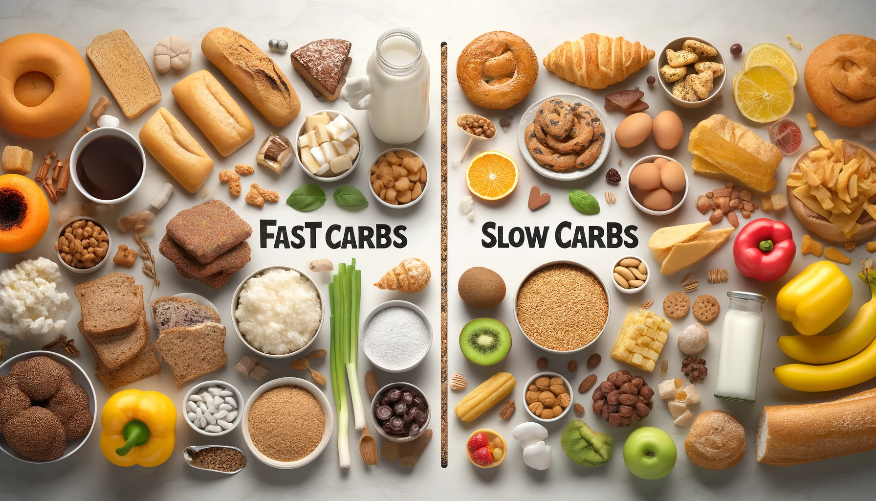 Fast Carbs, Slow Carbs, Protein Meals: Optimize Your Diet for Energy ...