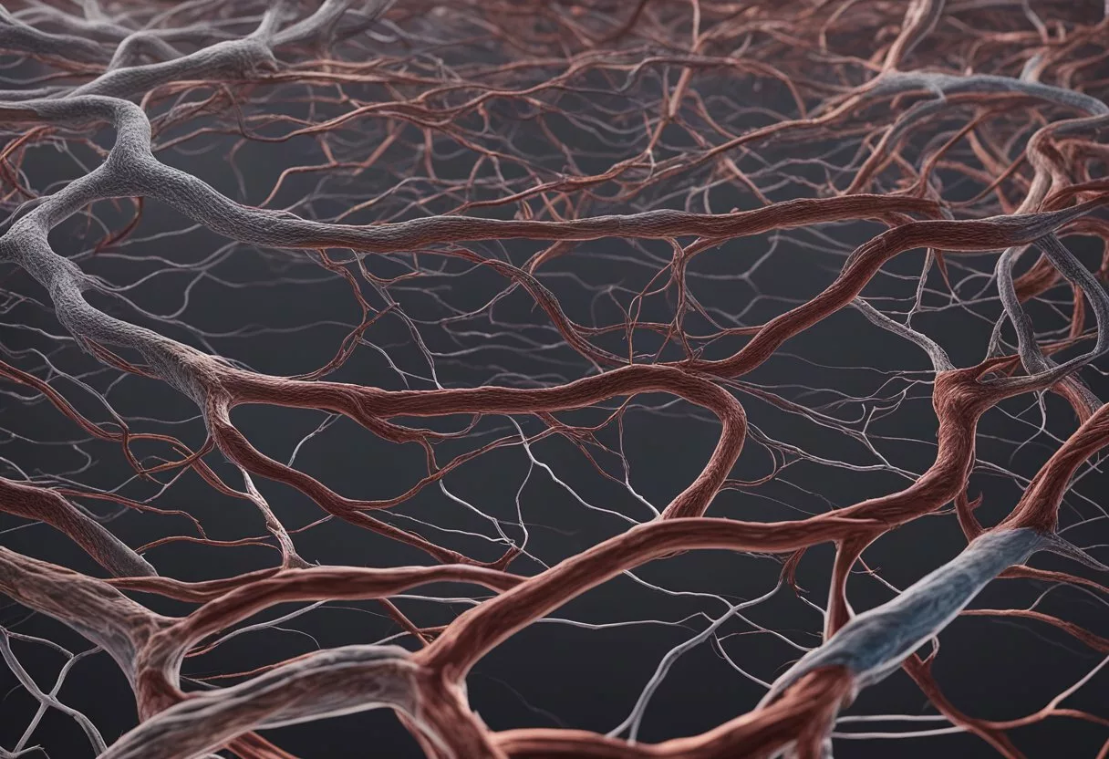Healthy blood vessels clog with plaque, narrowing and hardening. Blood flow is restricted, leading to potential heart disease