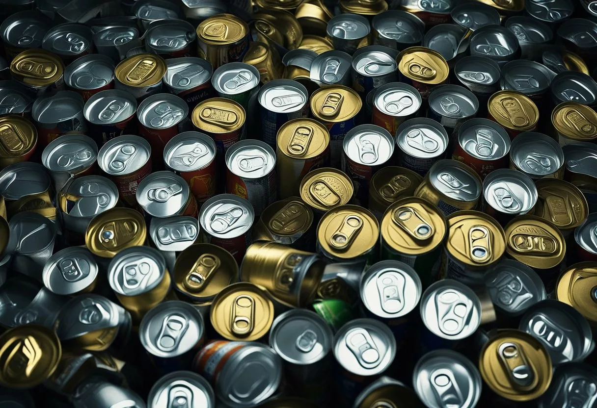 A pile of empty beer cans grows daily, casting a shadow over neglected responsibilities and relationships. The air is heavy with the scent of alcohol, and the room feels stagnant and suffocating