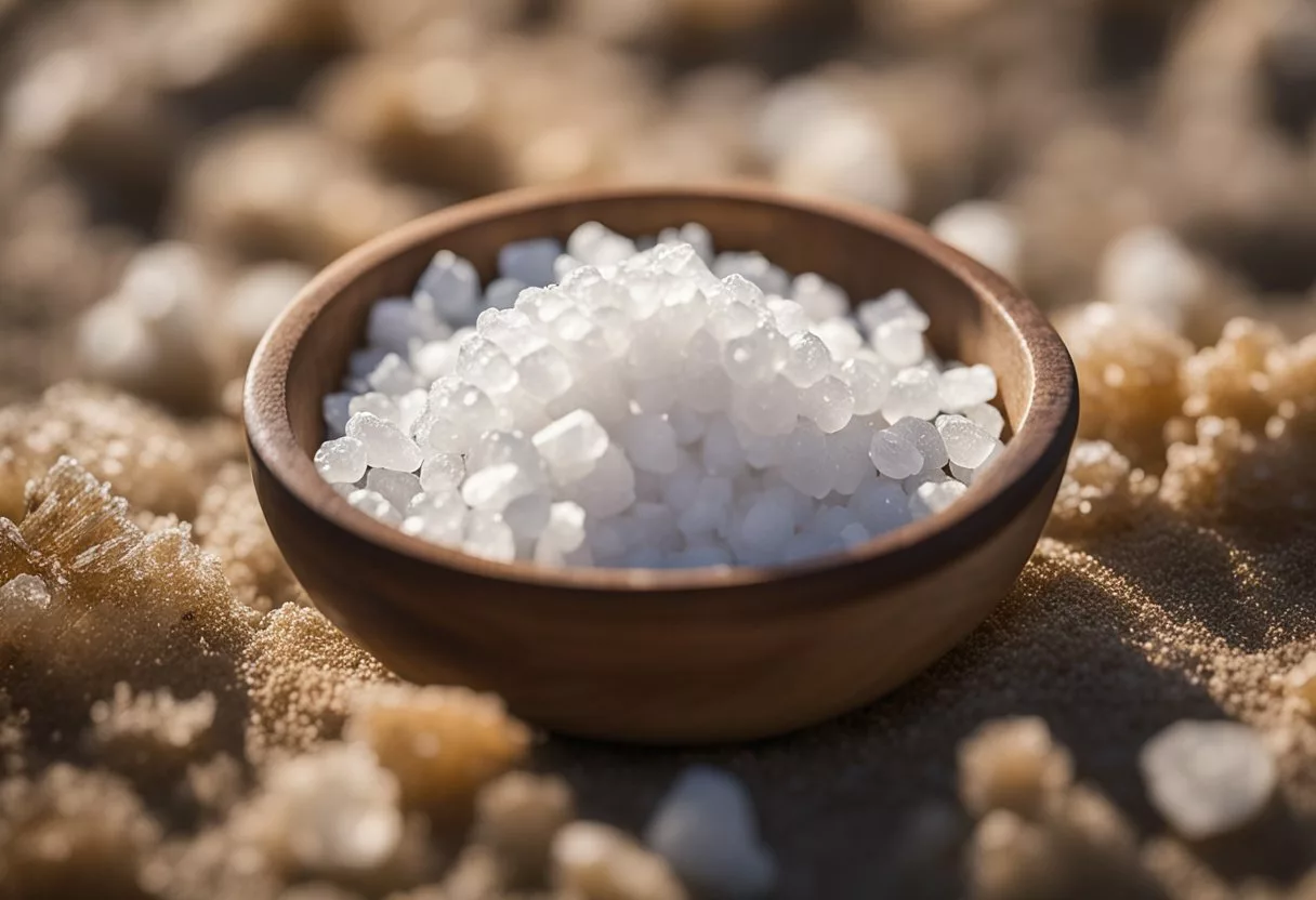 Celtic salt harvested from coastal pools. Table salt extracted from mines. Both processed and packaged for distribution