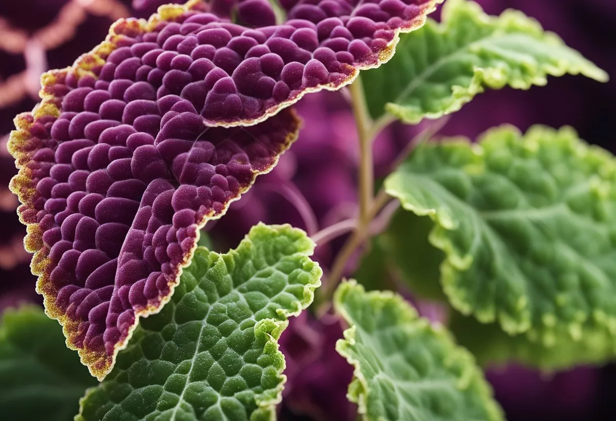 A diagram showing Coleus supplement entering cells and regulating blood sugar levels